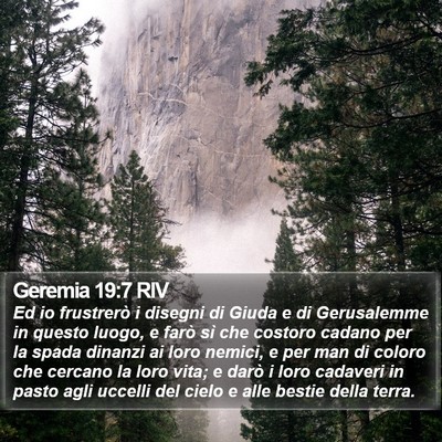 Geremia 19:7 RIV Bible Verse Image