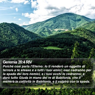 Geremia 20:4 RIV Bible Verse Image