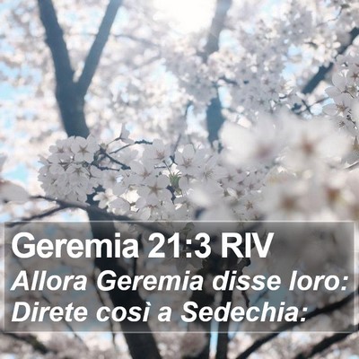 Geremia 21:3 RIV Bible Verse Image