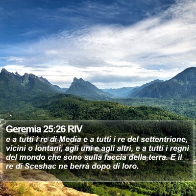 Geremia 25:26 RIV Bible Verse Image