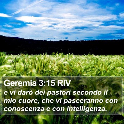 Geremia 3:15 RIV Bible Verse Image