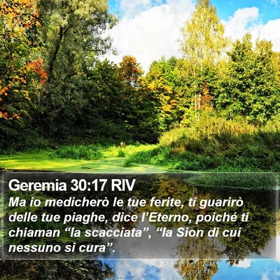 Geremia 30:17 RIV Bible Verse Image