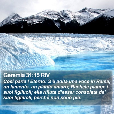 Geremia 31:15 RIV Bible Verse Image