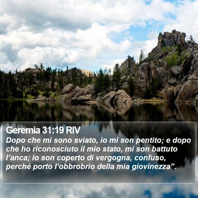 Geremia 31:19 RIV Bible Verse Image