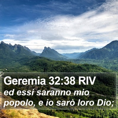 Geremia 32:38 RIV Bible Verse Image