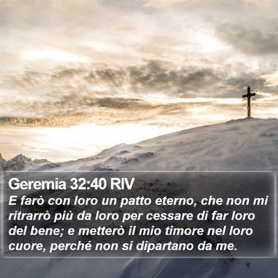 Geremia 32:40 RIV Bible Verse Image