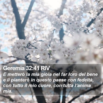 Geremia 32:41 RIV Bible Verse Image