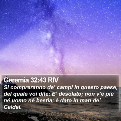 Geremia 32:43 RIV Bible Verse Image