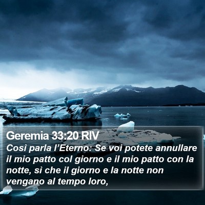 Geremia 33:20 RIV Bible Verse Image