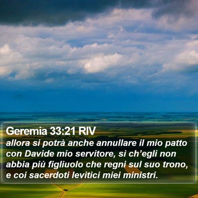 Geremia 33:21 RIV Bible Verse Image