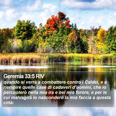 Geremia 33:5 RIV Bible Verse Image
