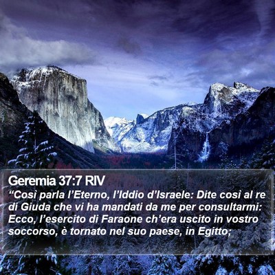 Geremia 37:7 RIV Bible Verse Image
