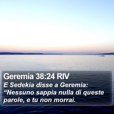 Geremia 38:24 RIV Bible Verse Image