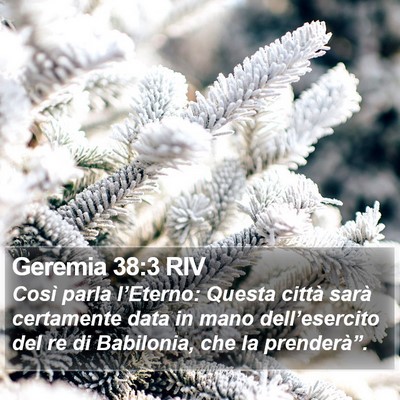 Geremia 38:3 RIV Bible Verse Image