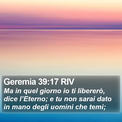 Geremia 39:17 RIV Bible Verse Image