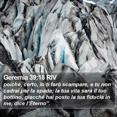 Geremia 39:18 RIV Bible Verse Image