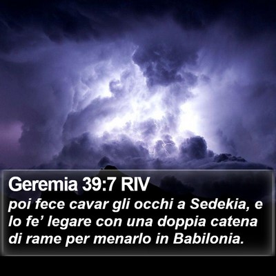 Geremia 39:7 RIV Bible Verse Image