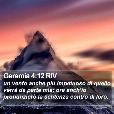 Geremia 4:12 RIV Bible Verse Image