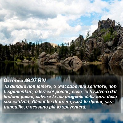Geremia 46:27 RIV Bible Verse Image