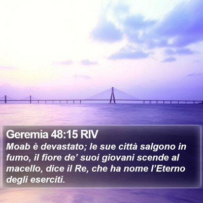 Geremia 48:15 RIV Bible Verse Image