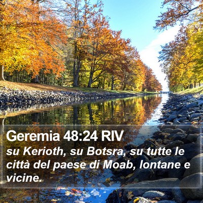 Geremia 48:24 RIV Bible Verse Image