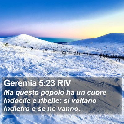Geremia 5:23 RIV Bible Verse Image