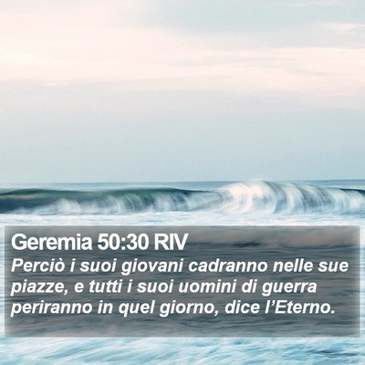 Geremia 50:30 RIV Bible Verse Image
