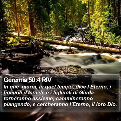 Geremia 50:4 RIV Bible Verse Image