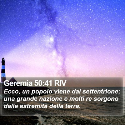 Geremia 50:41 RIV Bible Verse Image