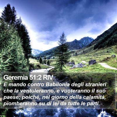 Geremia 51:2 RIV Bible Verse Image