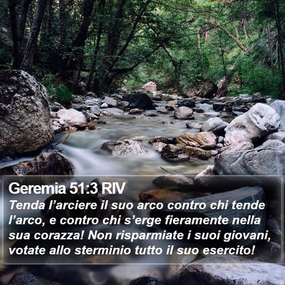 Geremia 51:3 RIV Bible Verse Image