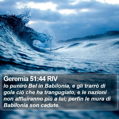 Geremia 51:44 RIV Bible Verse Image