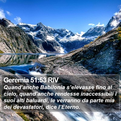 Geremia 51:53 RIV Bible Verse Image