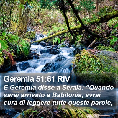 Geremia 51:61 RIV Bible Verse Image
