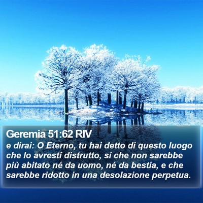 Geremia 51:62 RIV Bible Verse Image