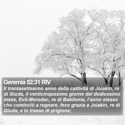 Geremia 52:31 RIV Bible Verse Image