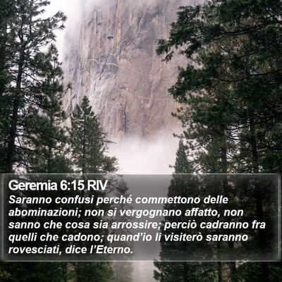 Geremia 6:15 RIV Bible Verse Image