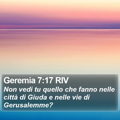 Geremia 7:17 RIV Bible Verse Image