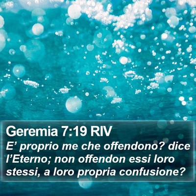 Geremia 7:19 RIV Bible Verse Image