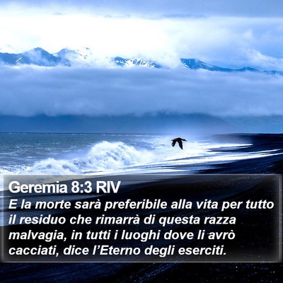 Geremia 8:3 RIV Bible Verse Image