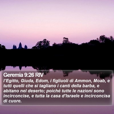 Geremia 9:26 RIV Bible Verse Image