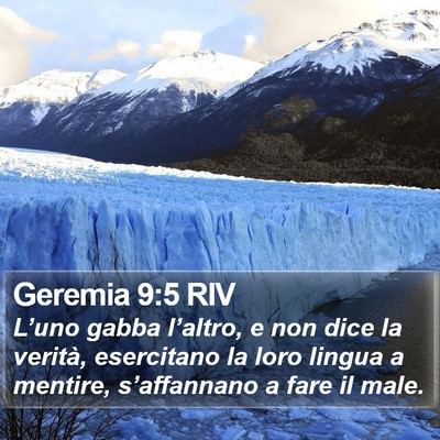 Geremia 9:5 RIV Bible Verse Image