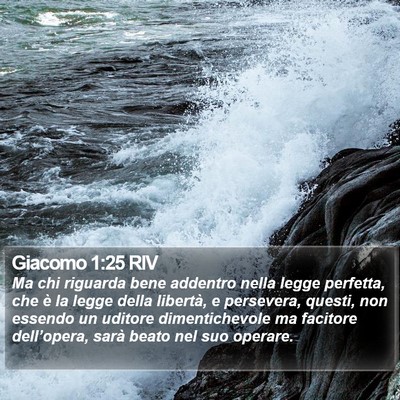 Giacomo 1:25 RIV Bible Verse Image