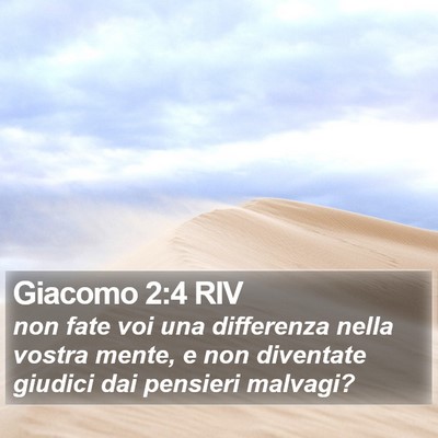 Giacomo 2:4 RIV Bible Verse Image