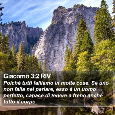 Giacomo 3:2 RIV Bible Verse Image