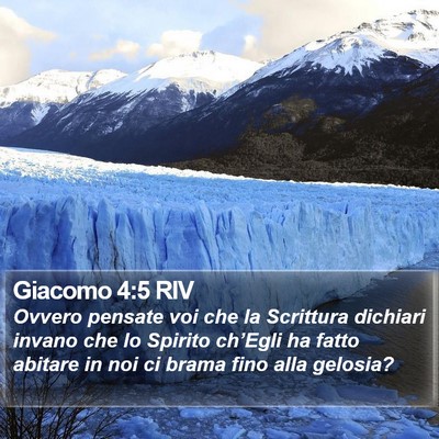 Giacomo 4:5 RIV Bible Verse Image
