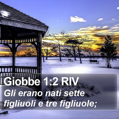 Giobbe 1:2 RIV Bible Verse Image