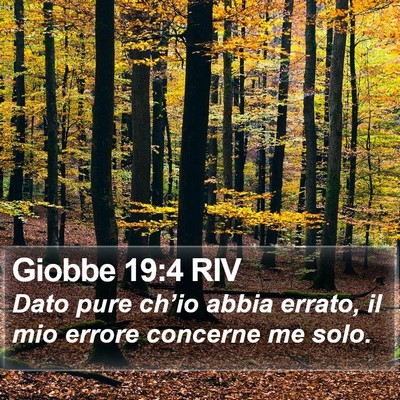 Giobbe 19:4 RIV Bible Verse Image