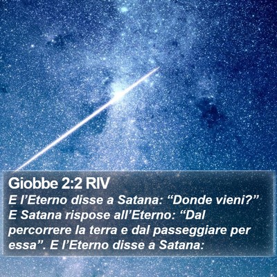Giobbe 2:2 RIV Bible Verse Image