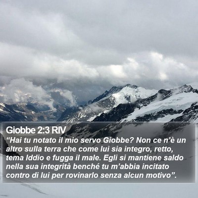 Giobbe 2:3 RIV Bible Verse Image